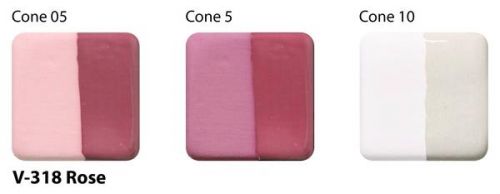AMACO Velvet Underglaze V-318 - Rose - 1 pint